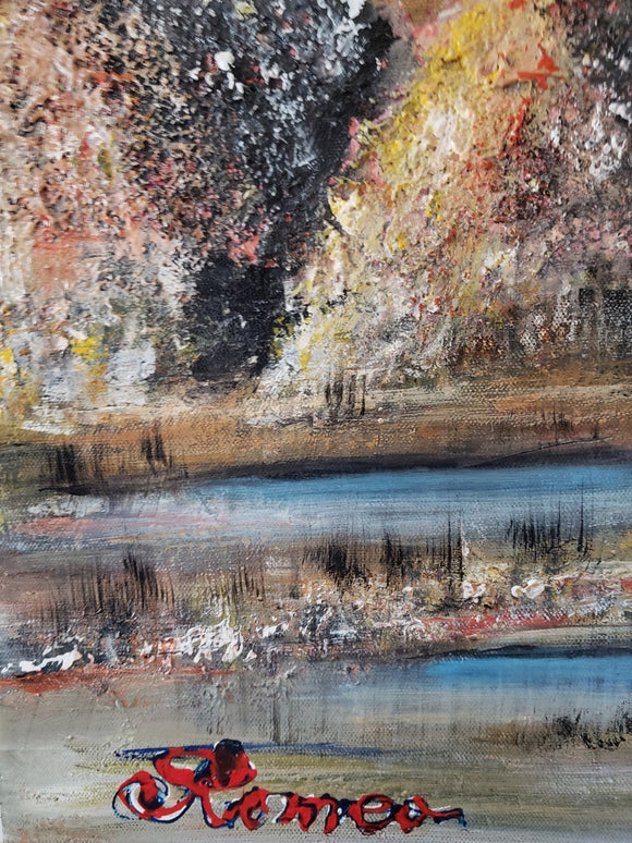 Landscape under the moon 1