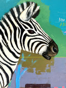 Zebra In The Garden-4