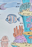 Colorful Coral Reef Painting-4