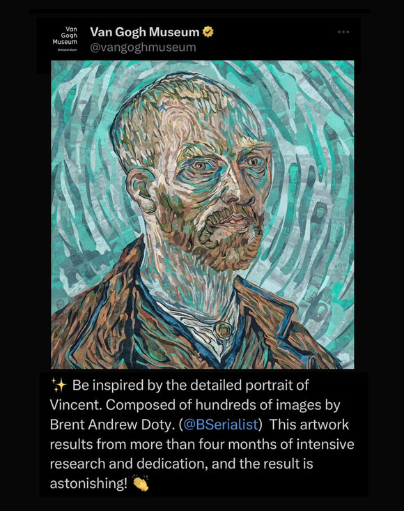 Artists Masterpiece Series: Vincent Van Gogh, Self Portrait