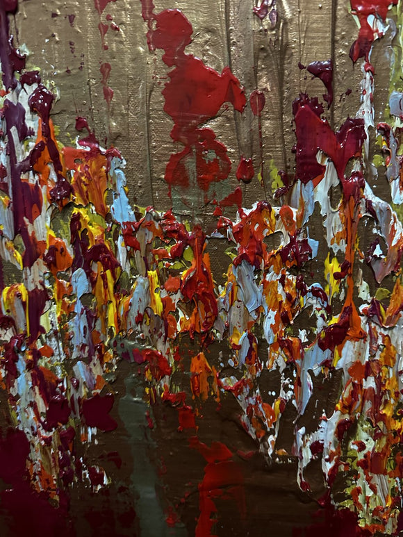 FREQUENCY RED IRON AND BRONZE