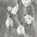 White Hens, White on White-5