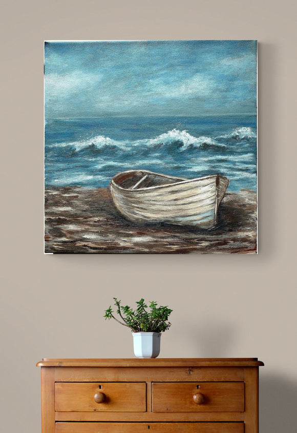 Old Boat on Sable Island