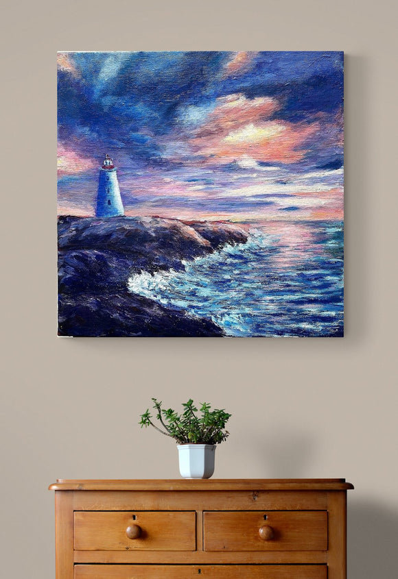 Vanilla Sky Over Peggy's Cove, Nova Scotia