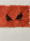 Hens On Red Fibres-5