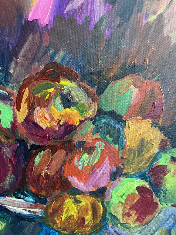 Still Life with Apples and Lemons