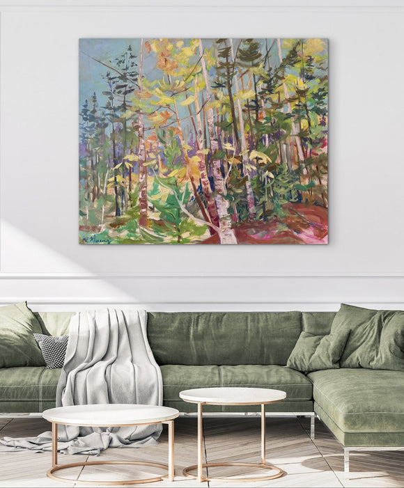 Spring Birch Forest