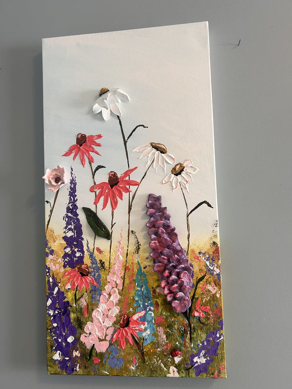 I See You Among the Flowers Standing Tall Reaching for the Sky