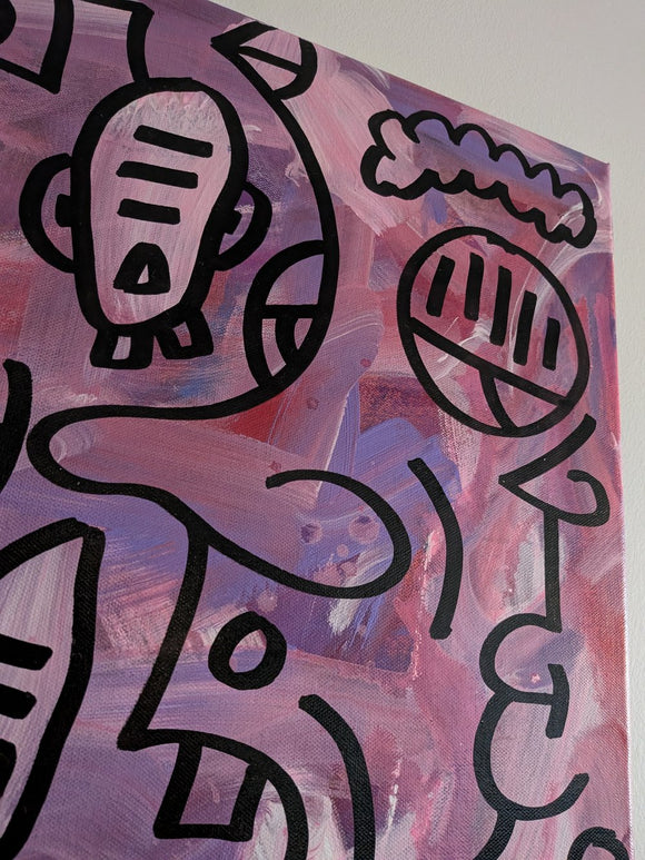 Pink Abstract