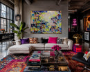 Thrill of a Lifetime original large street abstract modern painting-5