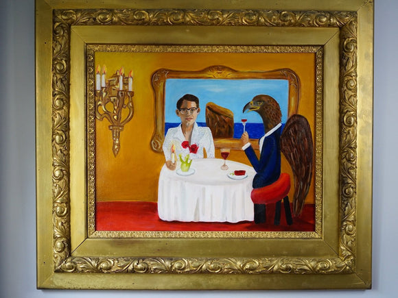 Prometheus and the Golden Eagle Having Lunch