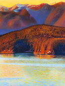 Bowyer Island at Sunset Hour, Howe Sound, BC-5