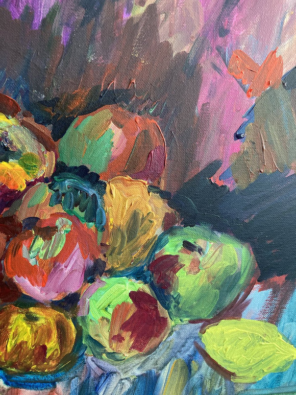 Still Life with Apples and Lemons
