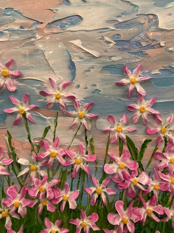 Whimsical Flower Field