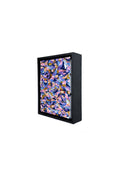 Purple pallete knife painting-7
