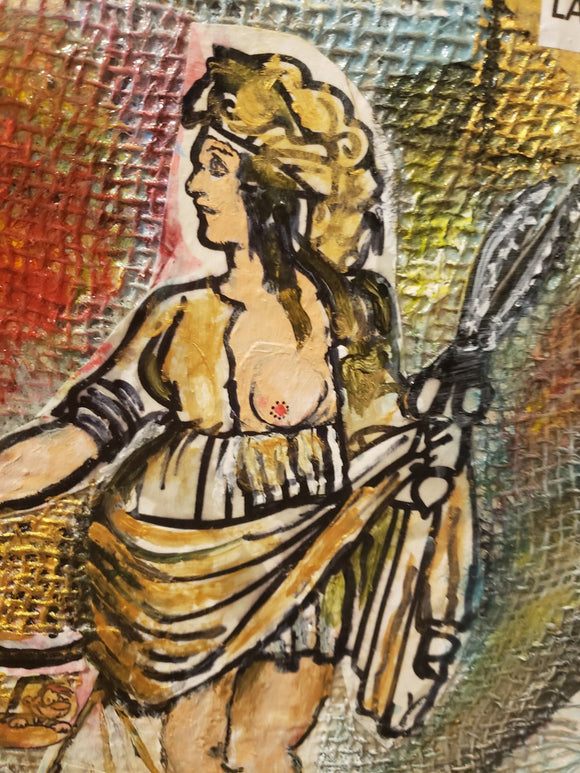 The Pregnant Lady Themis of Justice