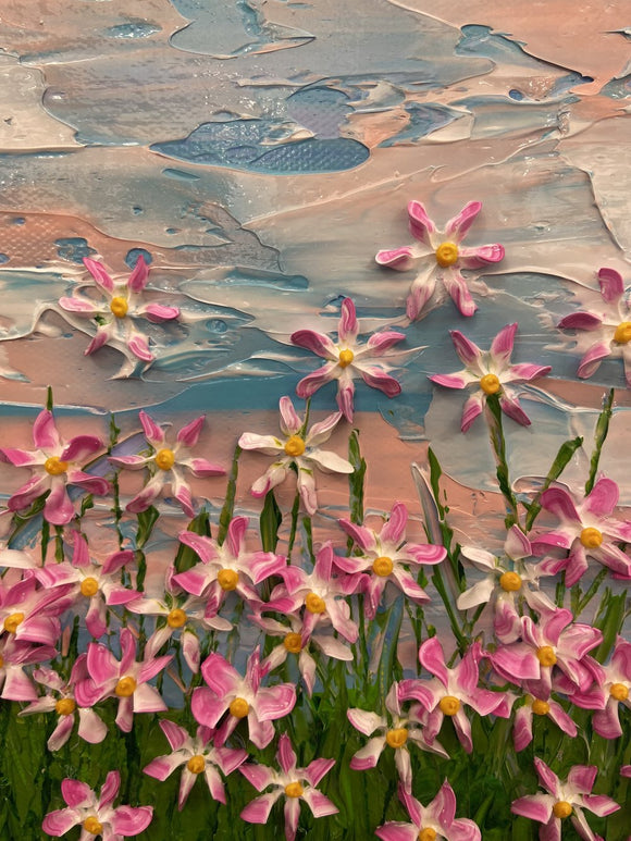 Whimsical Flower Field