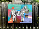 Zebra In The Garden-7