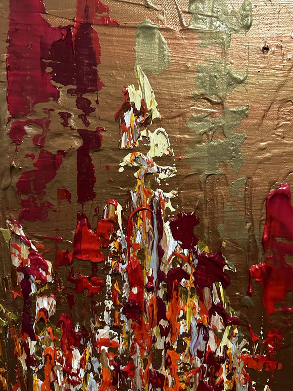 FREQUENCY RED IRON AND BRONZE