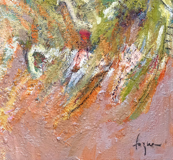 And Her Colors Shone Up From Within Her Heart