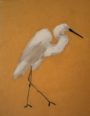 Egret on Gold-9