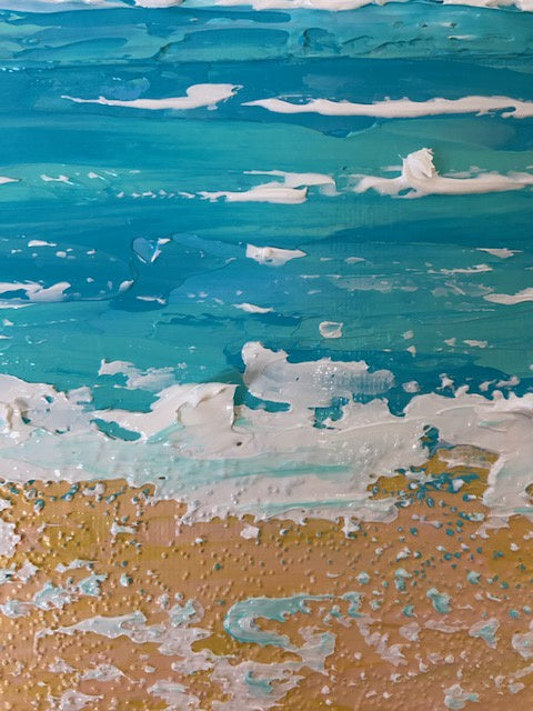 Abstract beachscape