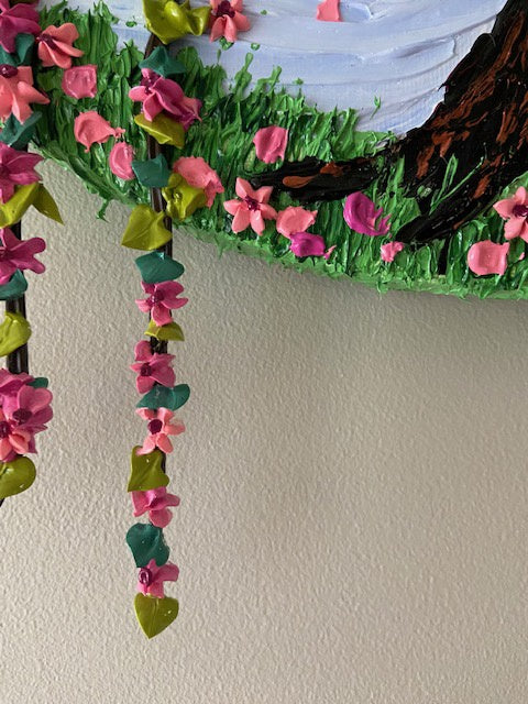 3D cherry blossom tree