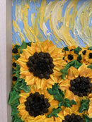 3D sunflower impasto-11