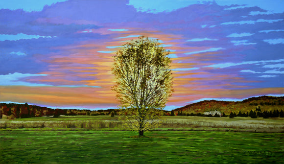 Maxwell Settlement Sunset Looking East