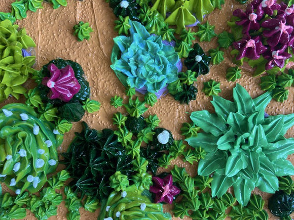 3D succulents
