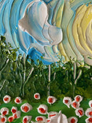 3D whimsical daffodils field-11