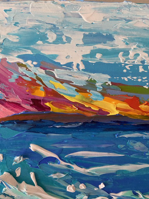 Abstract beachscape