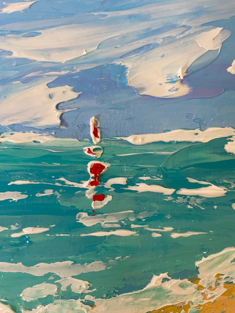 Abstract beachscape