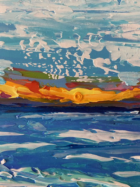 Abstract beachscape