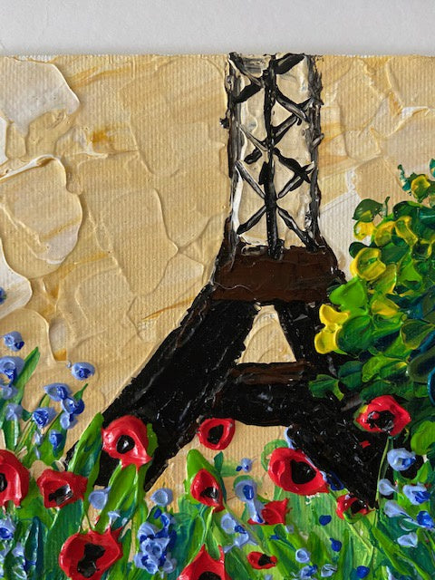 Abstract Paris landscape