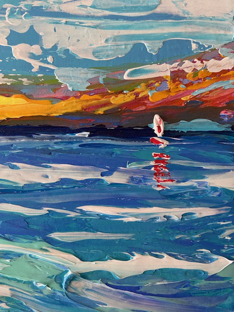 Abstract beachscape