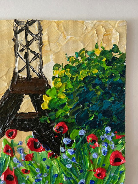 Abstract Paris landscape