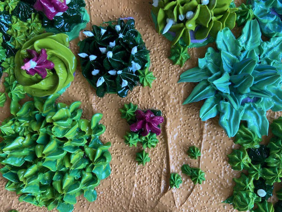 3D succulents