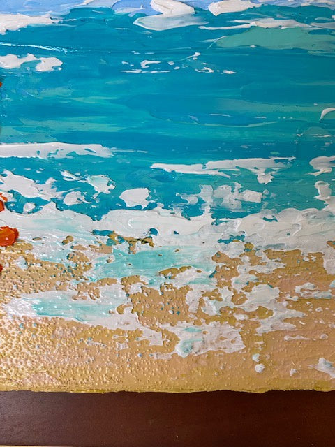 Abstract beachscape