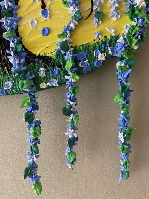 3D wisteria tree