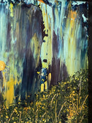 Abstract Northern Lights landscape-15