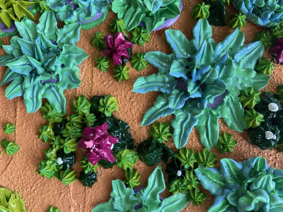 3D succulents