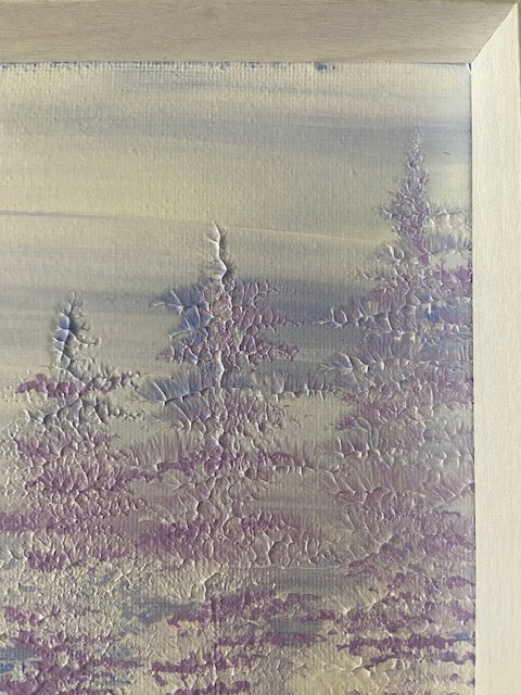 Abstract winter landscape