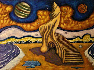 Spiral Staircase By The Sea