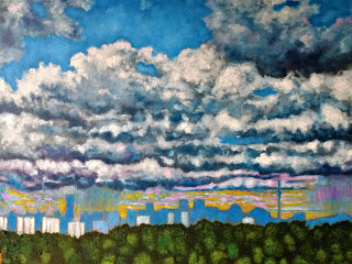 Toronto Skyline seen from Brampton