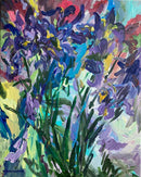 Irises. Floral Composition-1