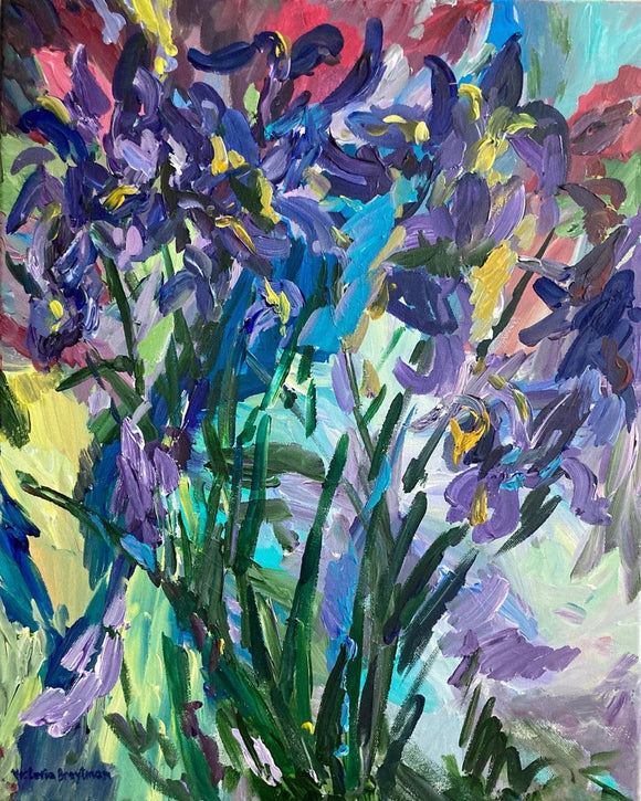 Irises. Floral Composition