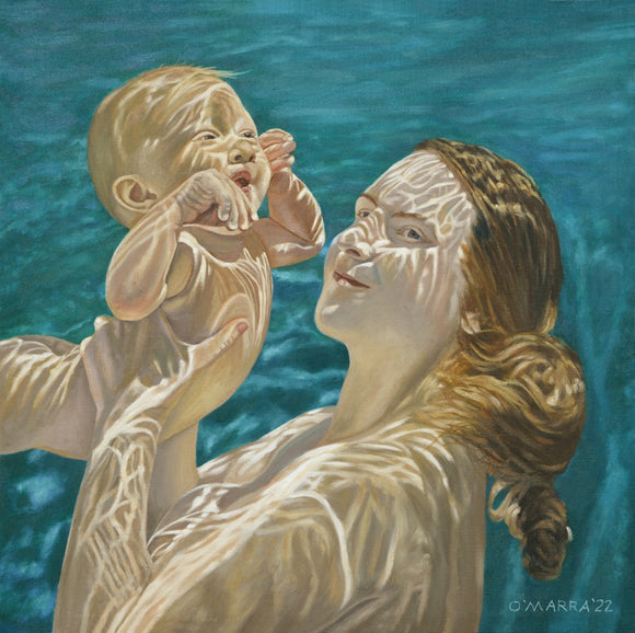 Mother and Child (Homage to Donatello--thank-you M. A. Mathews)