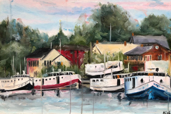 Fishing Boats Docked, Southampton Harbour