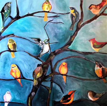 Birds on a Tree